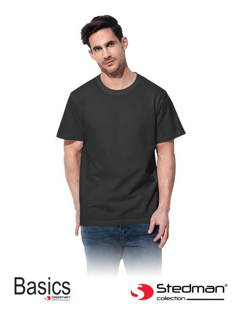 T-shirt męski st2100 blo czarny Stedman