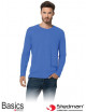 Langärmliges T-Shirt st2500 brr blau Stedman