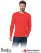 2Long sleeve t-shirt st2500 sre red scarl Stedman