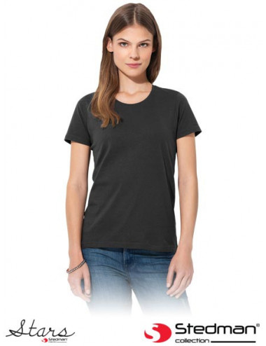 Damen T-Shirt st2600 blo schwarz Stedman