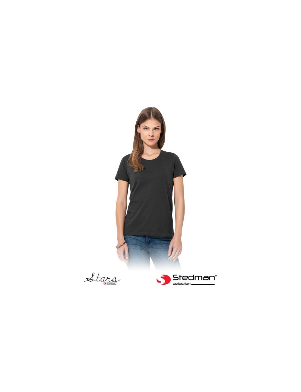 T-shirt damski st2600 blo czarny Stedman
