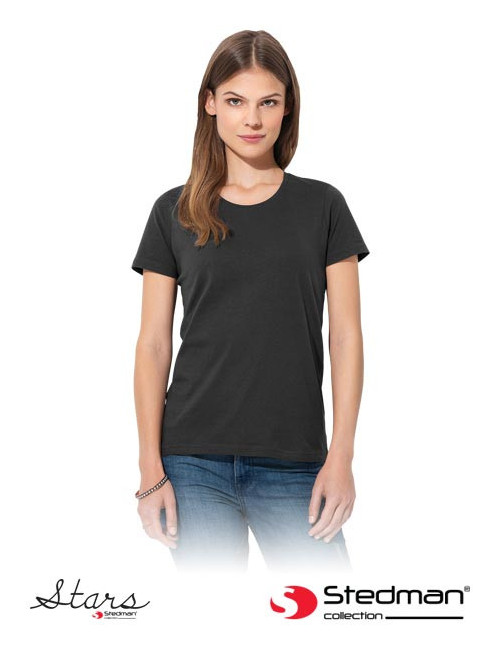 T-shirt women st2600 blo black Stedman