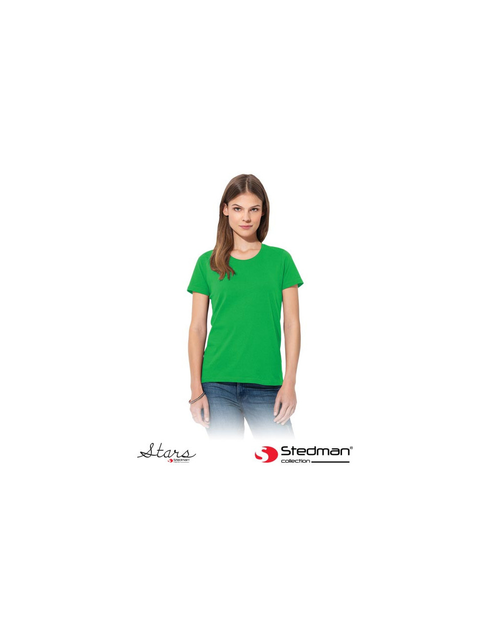 T-shirt women st2600 keg green kelly Stedman