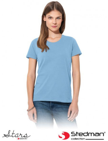 Damen-T-Shirt st2600 lbl hellblau Stedman