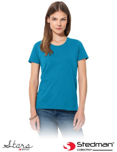 Damen-T-Shirt st2600 ocb ozeanblau Stedman