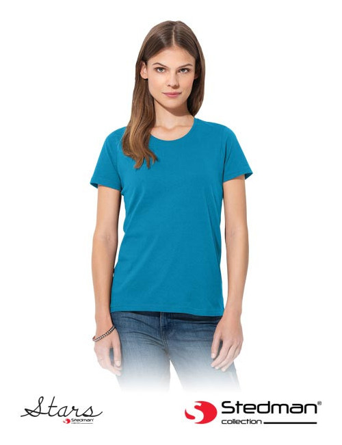 T-shirt damski st2600 ocb niebieski oceaniczny Stedman