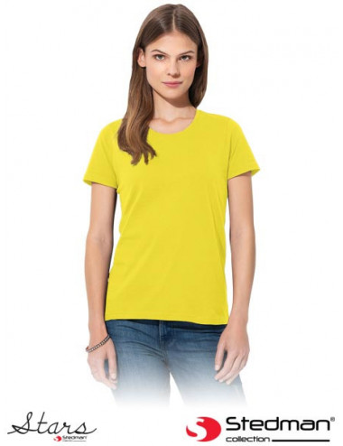 T-shirt damski st2600 yel żółty Stedman