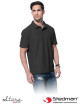 Herrenpolo st3000 blo schwarz Stedman