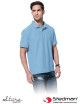 Men`s 100% cotton polo shirt, pique weave, ideal for embroidery