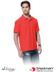 Men`s polo st3000 sre red scarl Stedman