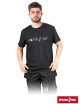 2T-shirt męski b czarny Reis Tsmreis