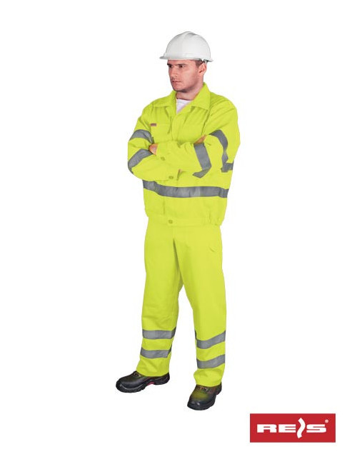 Protective clothing ul y yellow Reis