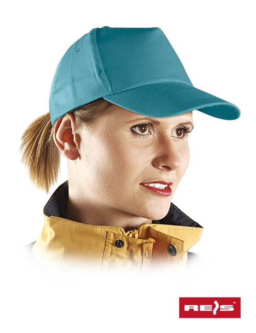 Hier Schutzkappe, türkiser Reis