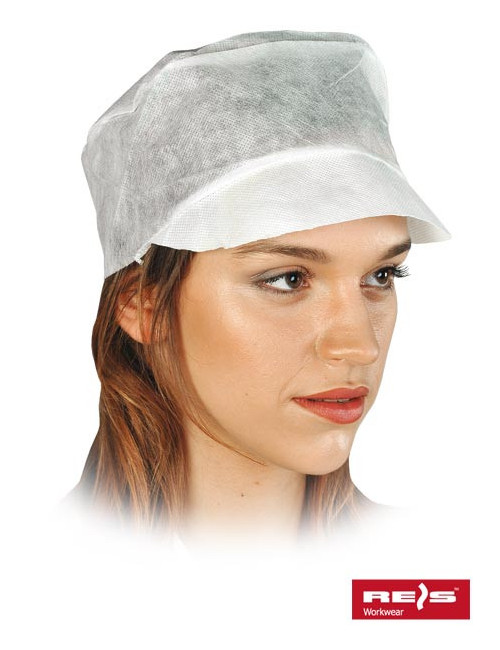 Polypropylene cap black-d white Reis