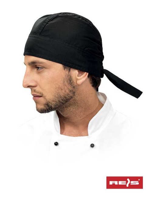 Chef hat czbandana b black Reis