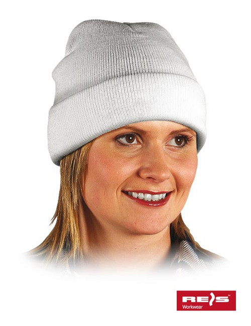 Protective red hat in white Reis