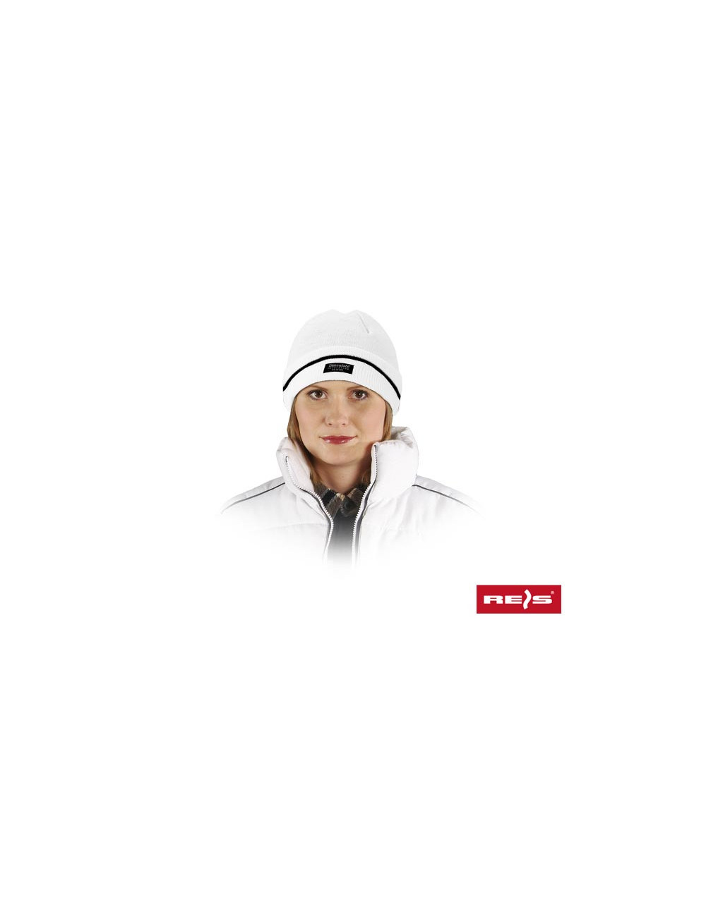 Protective insulated hat czbaw-thinsul white Reis