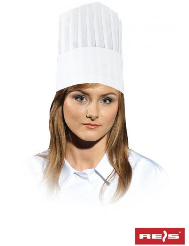 Chef hat czcook-kitchen in white Reis