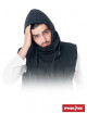 Protective hood with collar chood b black Reis