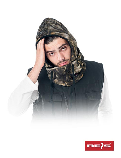 Protective hood with collar czhood mof forest camo Reis
