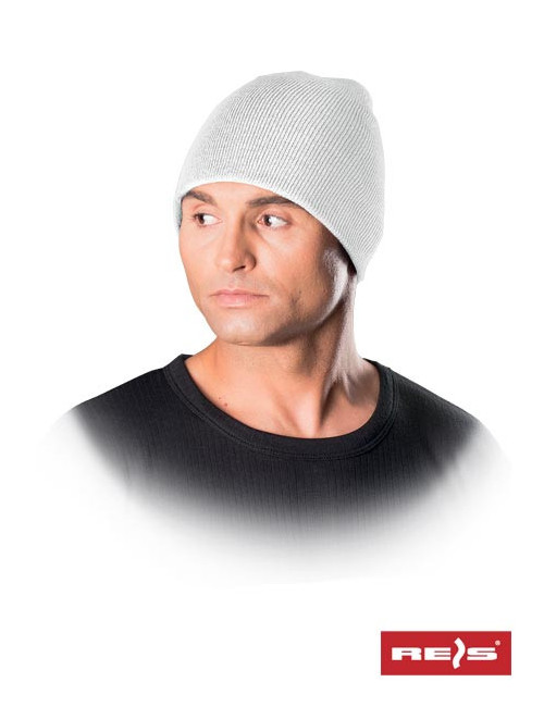 Protective insulated hat black modern white Reis