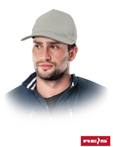 Czapka ochronna czmz s szary/stalowy Reis