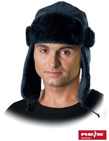 Czapka ocieplana ochronna czoextreme g granatowy Reis
