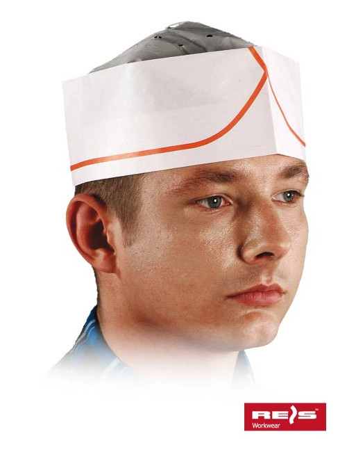 Czapka papierowa czpap wc biało-czerwony Reis