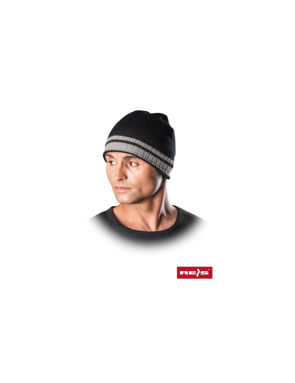 Protective insulated hat czpas bjs black-light gray Reis