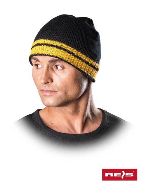 Protective insulated hat czpas by black and yellow Reis