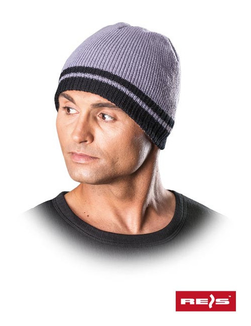 Protective insulated hat czpas jsb light gray-black Reis