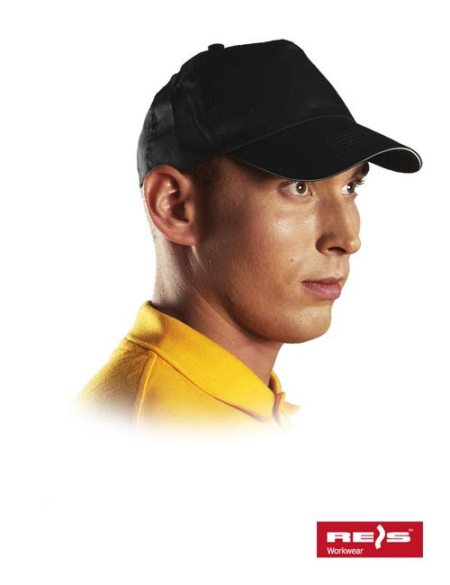 Czapka ochronna cztop b czarny Reis