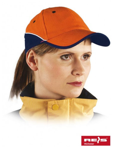 Protective cap cztop pg orange-navy Reis