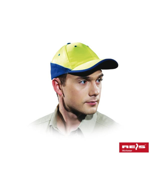 Protective cap cztop yn yellow-blue Reis