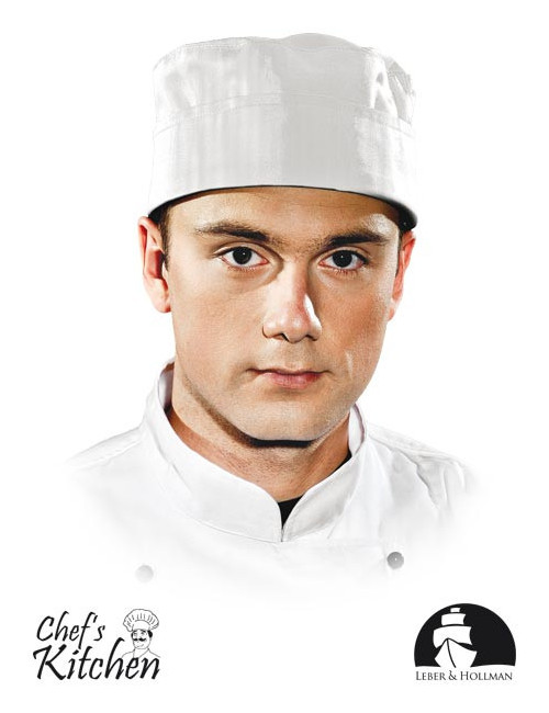 Czapka ochronna kucharska lh-skuller w biały Leber&hollman