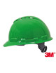 2Safety helmet with green 3M 3m-kas-h700n