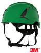 Safety helmet with green 3M 3m-kas-secure