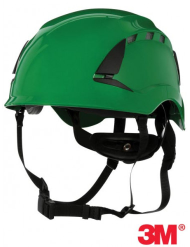 Safety helmet with green 3M 3m-kas-secure