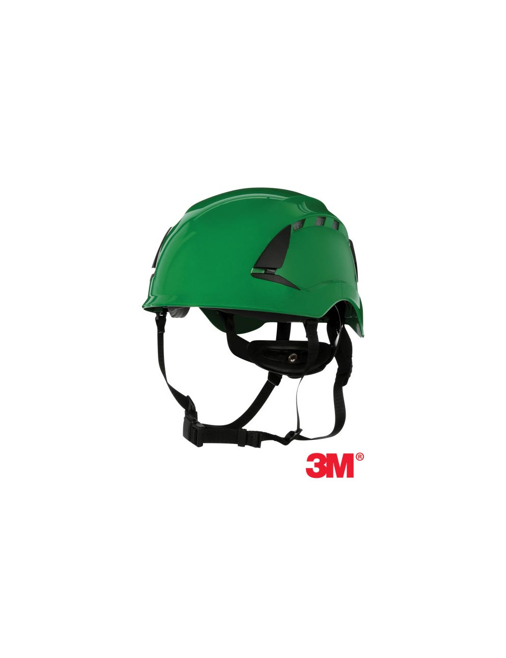 Safety helmet with green 3M 3m-kas-secure