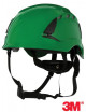2Safety helmet with green 3M 3m-kas-secure