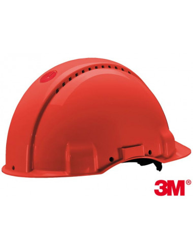 Safety helmet c red 3M 3m-kas-solarisn