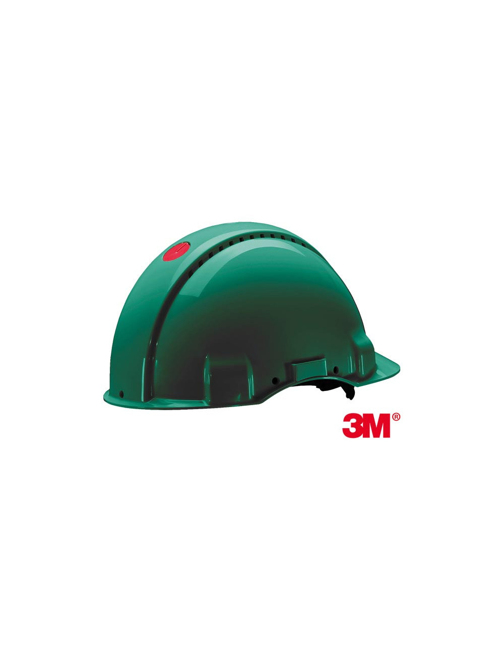 Safety helmet with green 3M 3m-kas-solarisn