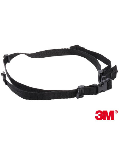 Pasek pod brodę do hełmu b czarny 3M 3m-strap-gh4