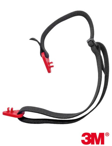 Kinnriemen für Helm B schwarz 3M 3m-strap-gh7