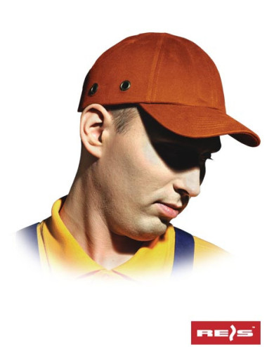 Industrial helmet lightweight bumpcap p orange Reis