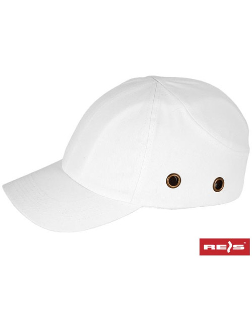 Przemysłowy hełm lekki bumpcap w biały Reis