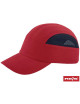 2Industrial light helmet bumpcapmesh cg red-navy Reis