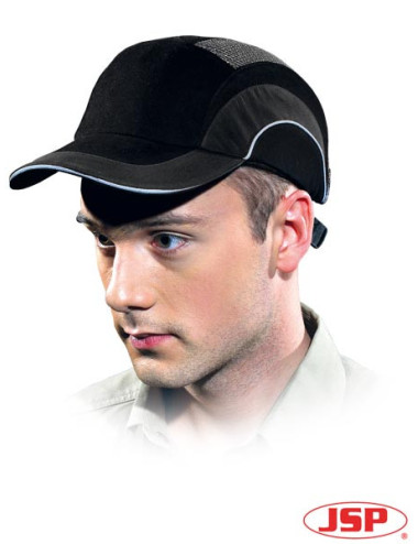 Industrial light helmet hardcapa1 b black Jsp