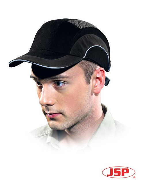Industrial light helmet hardcapa1 b black Jsp