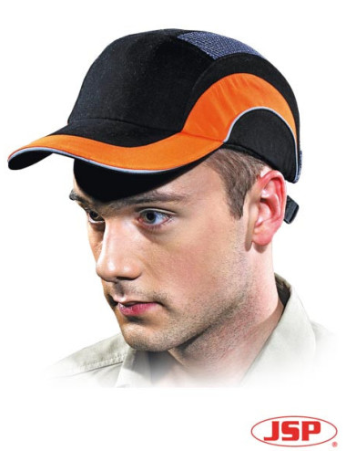 Industrial light helmet hardcapa1 bp black-orange Jsp